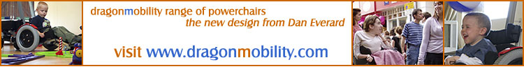 dragonmobility range of powerchair - new design from Dan Everard