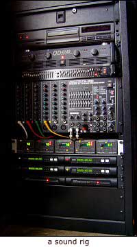 a sound rig